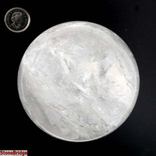 Clear Quartz A Sphere - Medium #3 - 2 3/4"    from The Rock Space