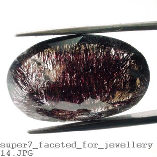 Super 7 Faceted Gemstone - Jumbo - 50Ct To 65Ct