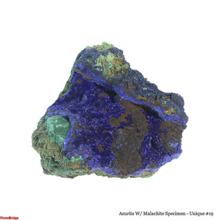 Azurite W/ Malachite Specimen U#19    from The Rock Space