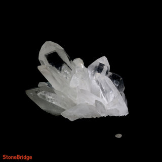 Lemurian Quartz Cluster U#3 - Super Clear - 19lb - 12" from The Rock Space