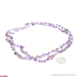 Amethyst Polished Chip Strands - 5mm to 8mm    from The Rock Space