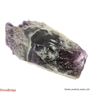 Amethyst Elestial Quartz Cluster U#22 - 12 3/4"    from Stonebridge Imports