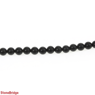 Onyx Matte - Round Strand 15" - 6mm    from The Rock Space