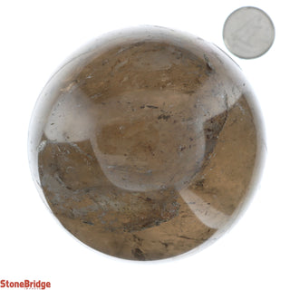 Smoky Quartz Sphere - Medium #2 - 2 3/4"    from The Rock Space