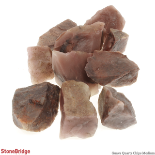 Guava Quartz Chips - Medium    from The Rock Space