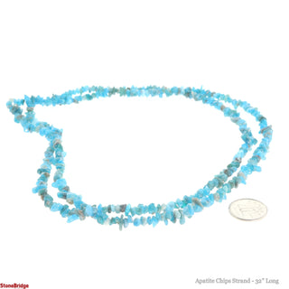 Apatite Chip Strands - 3mm to 5mm    from The Rock Space