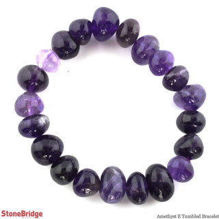 Amethyst E Tumbled Bracelets from The Rock Space