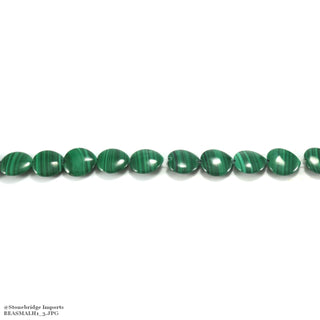 Malachite - Heart 1Strand 6" - 15mm    from The Rock Space