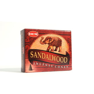 Sandalwood Incense Cones Hem - Standard   from The Rock Space