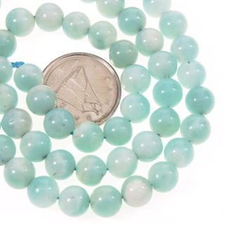 Amazonite - Round Strand 15" - 6mm from The Rock Space