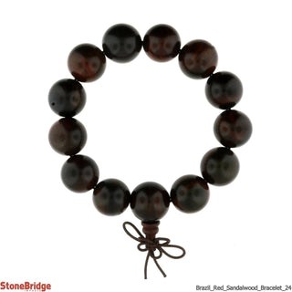 Mala Bracelet "Red Sandalwood" #24    from The Rock Space