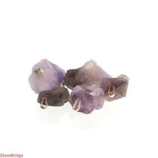 Amethyst Rough Pendants - 5 Pack    from The Rock Space