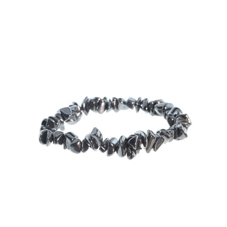 Hematite Bead Bracelet Chip   from The Rock Space