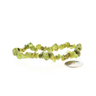 Peridot Chip Bracelet    from The Rock Space