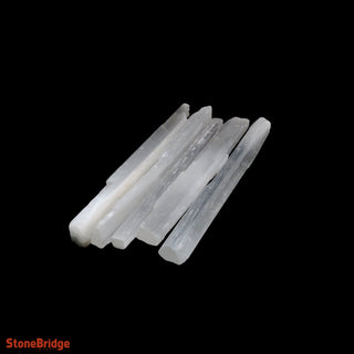 Selenite Sticks - 5 Pack 6 1/2'' to 8'' from The Rock Space