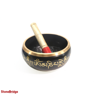 Black Brass 6.5" Singing Bowl    from The Rock Space