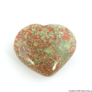 Unakite Heart #4 - 1 3/4" to 2 3/4" from The Rock Space