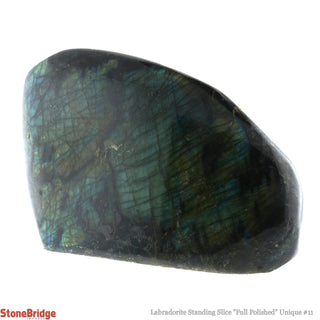 Labradorite Standing Slice Full Polished U#11 - 7"    from The Rock Space