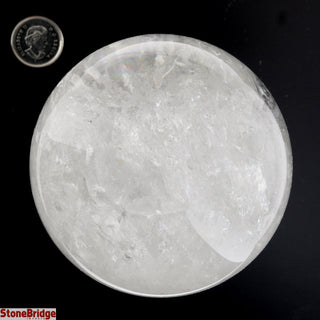 Clear Quartz A Sphere - Medium #5 - 3"    from The Rock Space