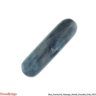 Blue Aventurine Rounded Massage Wand - Medium #3 - 4" to 5"