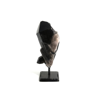 Smoky Quartz Cluster on Iron Stand U#34    from The Rock Space