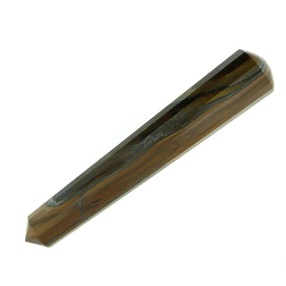 Tiger's Eye Pointed Massage Wand - Large #3 - 4 1/2" to 6"    from The Rock Space