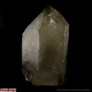 Clear Quartz Generator with Inclusions U#4 - 4 3/4"    from The Rock Space