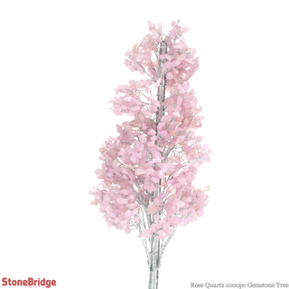 Quartz (Rose Coloured) - 1000pc Gemstone Tree    from The Rock Space