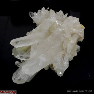 Laser Quartz Cluster U#12 - 13 1/2"    from The Rock Space