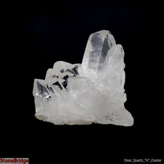 Clear Quartz 'A' Cluster Mini #4 (1 1/2" - 3", 38g-48g) from The Rock Space