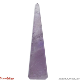 Amethyst Obelisk A #4 E Tall 4 1/4" to 6"    from The Rock Space