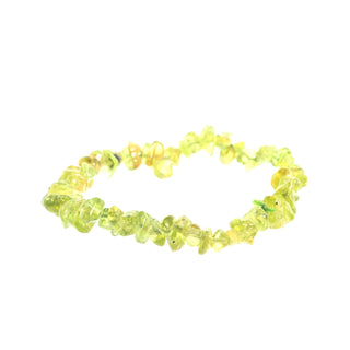 Peridot Chip Bracelet    from The Rock Space