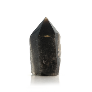 Smoky Quartz Cut Base, Polished Point Tower #5    from The Rock Space