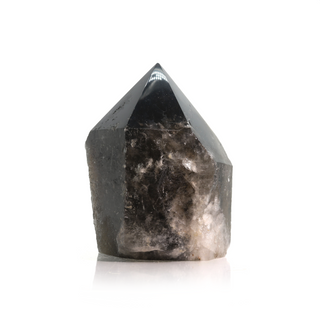 Smoky Quartz Cut Base, Polished Point Tower #8    from The Rock Space