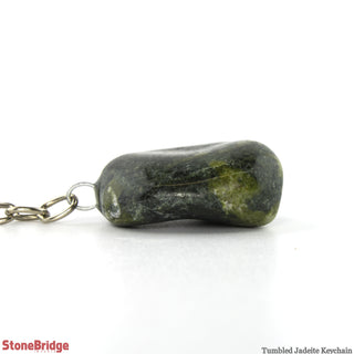 Keychain - Jadeite Tumbled    from Stonebridge Imports