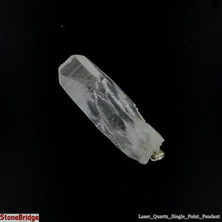 Laser Quartz Point Pendants