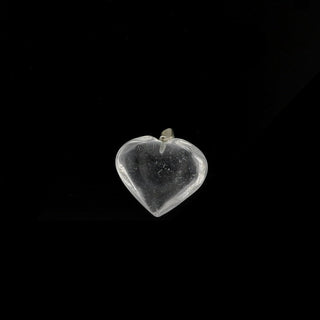 Clear Quartz Gemmy Heart Pendant - 3/4" to 1" from The Rock Space