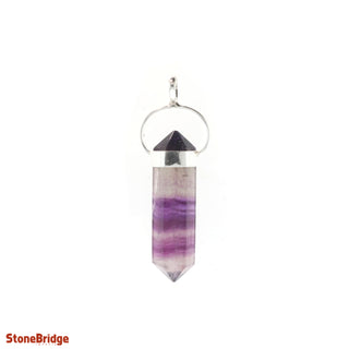 Fluorite Purple Double Terminated Pendant    from The Rock Space