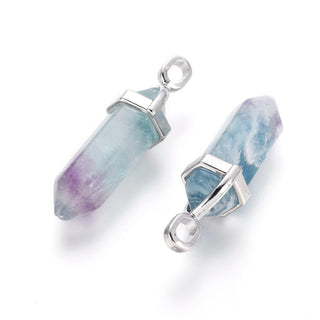 Fluorite Double Terminated Pointed Pendants    from The Rock Space