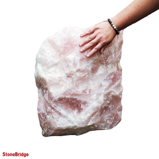 Rose Quartz Boulder U#3 - 255lbs    from The Rock Space