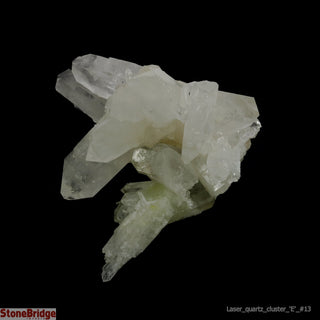 Laser Quartz Cluster U#13 - 5lb - 9" x 7" from The Rock Space
