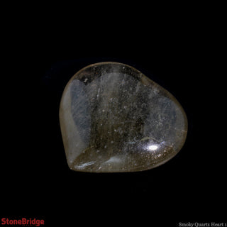 Smoky Quartz Heart #2 - 3 Pack - 1" from The Rock Space