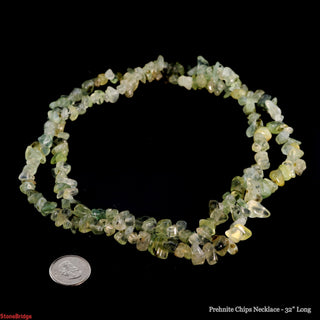 Prehnite Chip Strands - 5mm to 8mm from Stonebridge Imports