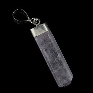 Kunzite Polished Sterling Silver Pendant - 3/4" to 1 2/3"    from Stonebridge Imports