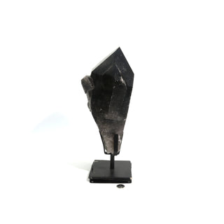 Smoky Quartz Cluster on Iron Stand U#37    from The Rock Space