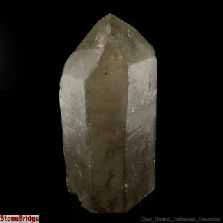 Clear Quartz Generator with Inclusions U#4 - 4 3/4"    from The Rock Space