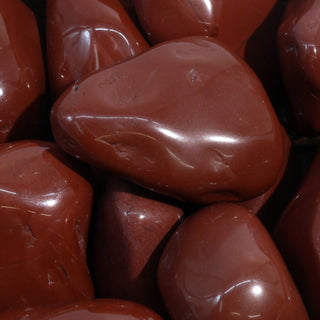 Red Jasper Tumbled Stones - Brazil    from The Rock Space