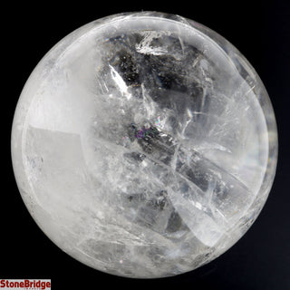 Clear Quartz A Sphere - Small #4 - 2 1/2"    from The Rock Space