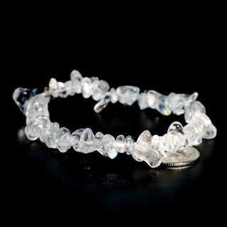 Clear Quartz Bead Bracelet from The Rock Space