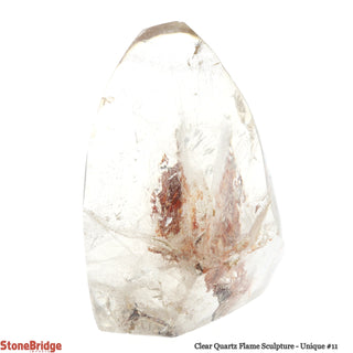 Clear Quartz Flame Sculpture U#11 - 2 3/4"    from The Rock Space